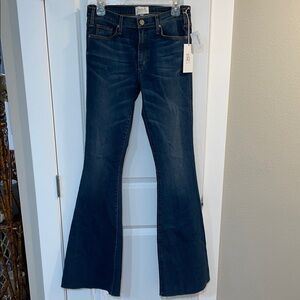 BNWT McGuire Denim Deep Blue Wide Leg Jeans